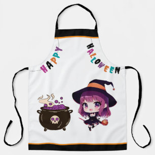Halloween/Hexe/Herbst/Oktober Schürze