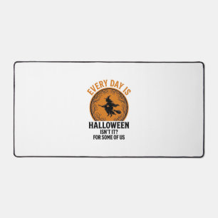 Halloween Hexe Jeder Tag Ist Halloween Lustig Vint Schreibtischunterlage