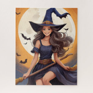 Halloween Hexe Jigsaw Puzzle