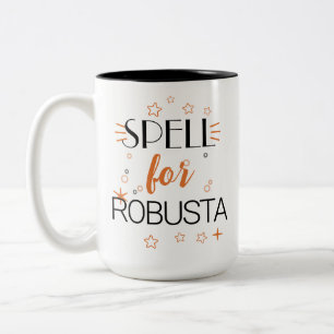 Halloween Hexe Kaffeezauber Robusta Starke Brühe  Zweifarbige Tasse