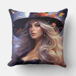 Halloween Hexe Kissen