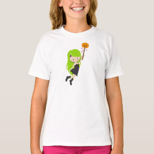 Halloween, Hexe, Kürbis, Trick oder Treat, Boo T-Shirt