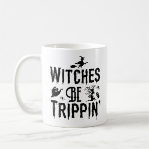 Halloween Hexe Modern Womens Spooky Kaffeetasse