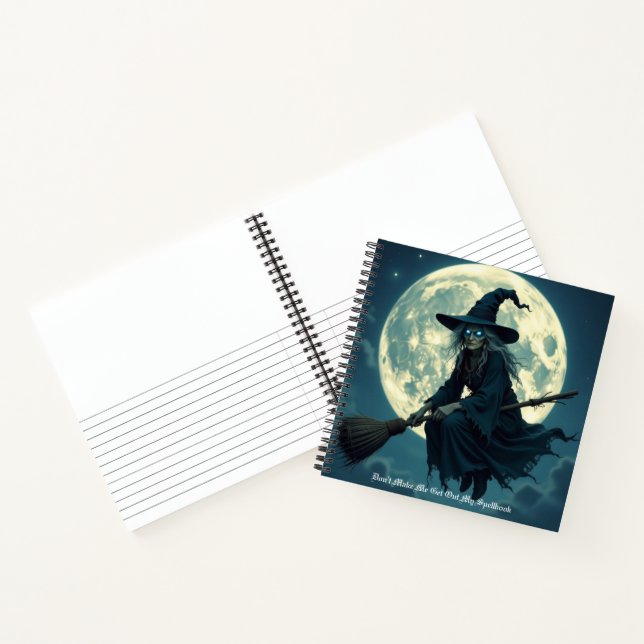 Halloween Hexe Notizbuch (Innenseite)