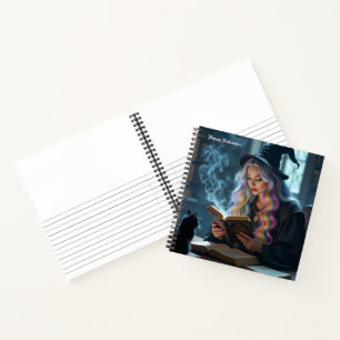 Halloween Hexe Notizbuch