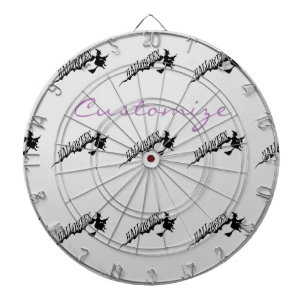 Halloween-Hexe-Reitbesen Thunder_Cove Dartscheibe