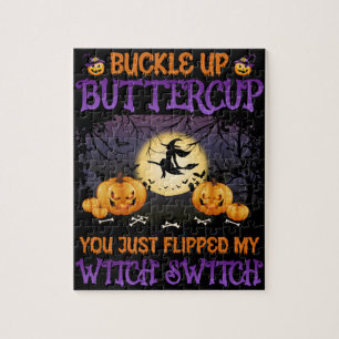 Halloween Hexe Schalten Schnallen Sie Sich An Butt