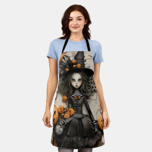Halloween Hexe Schürze