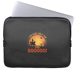 Halloween-Hexe Spukhaus Boo Design_1 Laptopschutzhülle