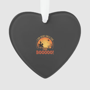 Halloween-Hexe Spukhaus Boo Design_1 Ornament