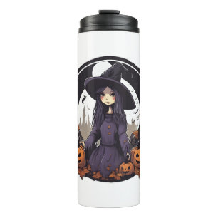 Halloween Hexe Thermosbecher