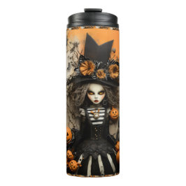 Halloween Hexe Thermosbecher