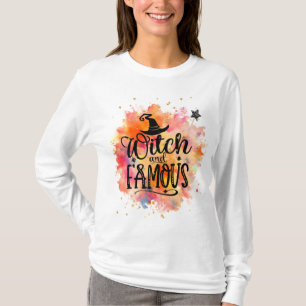 Halloween Hexe und berühmt T-Shirt
