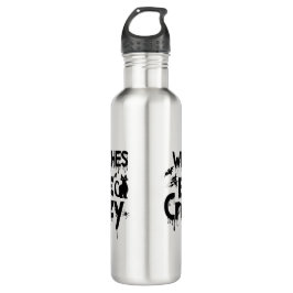 Halloween Hexen Be Crazy Scare Edelstahlflasche