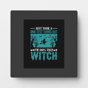 Halloween-Hexen-DNA-Test-Design Fotoplatte