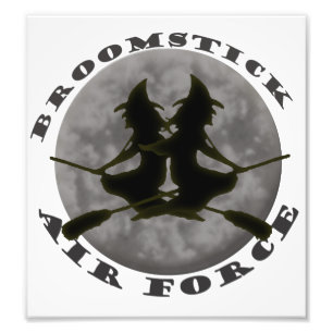 Halloween Hexen Foto Druck