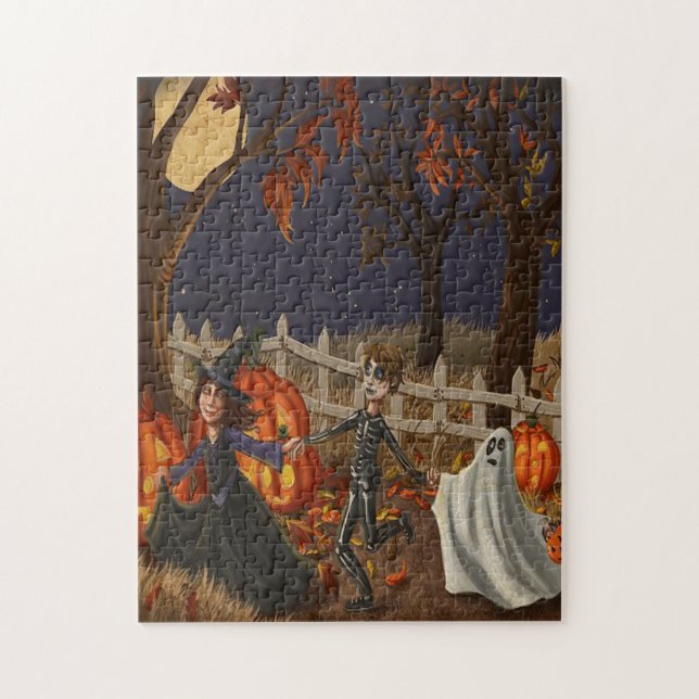 Halloween Hexen Ghouls und Geister Oh mein (Vertikal)