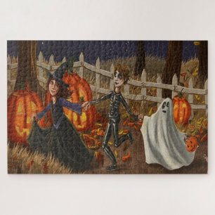 Halloween Hexen Ghouls und Geister Oh mein