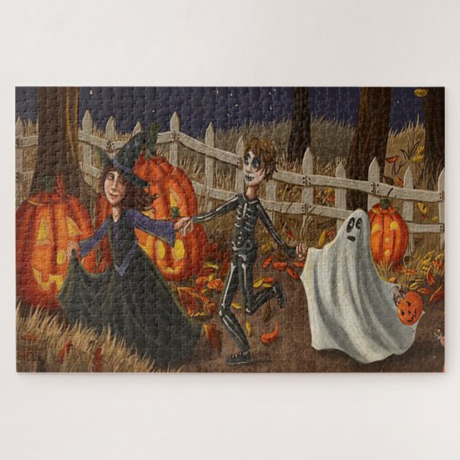 Halloween Hexen Ghouls und Geister Oh mein (Horizontal)