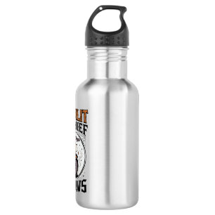 Halloween Hexen Mond Unfug Edelstahlflasche