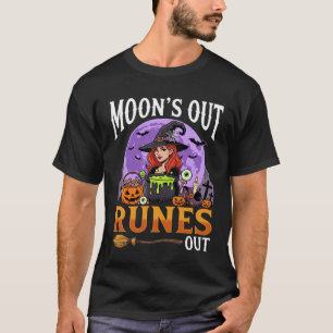 Halloween Hexen Monde Out Runen Out T-Shirt