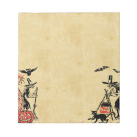 Halloween Hexen Notepad