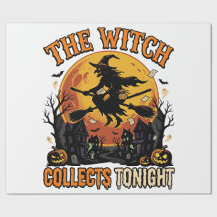Halloween Hexen Sammlung Humor Geschenkpapier