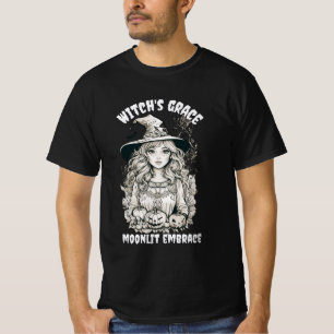 Halloween-Hexen-Shirt Unisex Herbst-Shirts T-Shirt