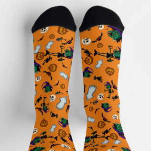 Halloween Hexen Socken