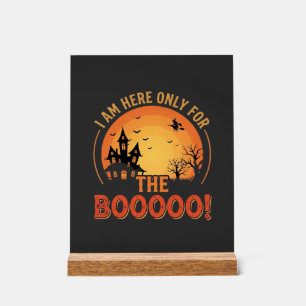 Halloween Hexen Spukhaus Boo Design_1 Acrylschild