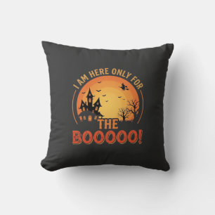 Halloween Hexen Spukhaus Boo Design_1 Kissen