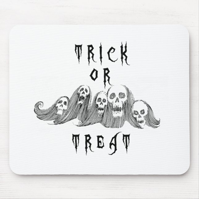 Halloween Hexen Trick oder Treat Mousepad (Vorne)