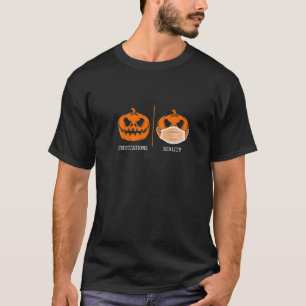 Halloween-Hexen zerreißen Hexen-Broom-Trick oder b T-Shirt