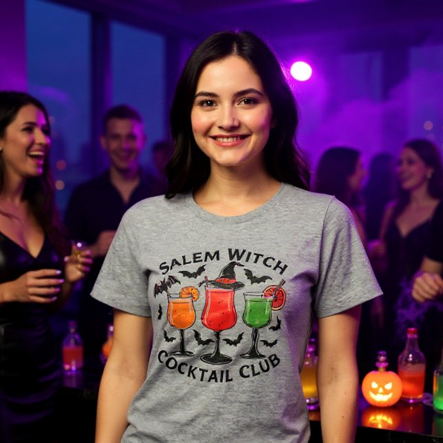 Halloween Hexencocktail Club Drinks Tri-Blend Shirt (Von Creator hochgeladen)