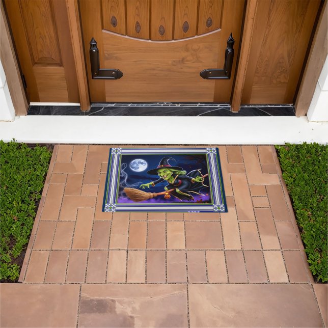 Halloween/Hexendoormat Fußmatte (Außenbereich)