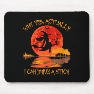 Halloween Hexengeschenke Warum ja eigentlich kann Mousepad
