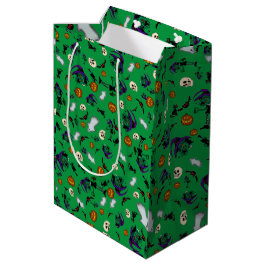 Halloween Hexengeschenktasche Mittlere Geschenktüte
