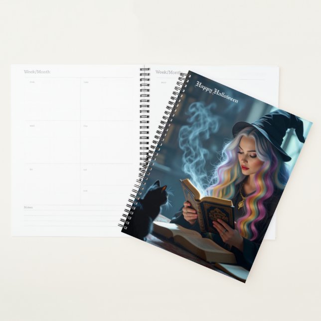 Halloween Hexenkalender Planer (Anzeige)