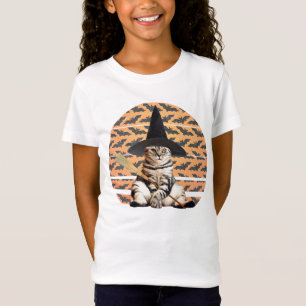 Halloween Hexenkatze T-Shirt