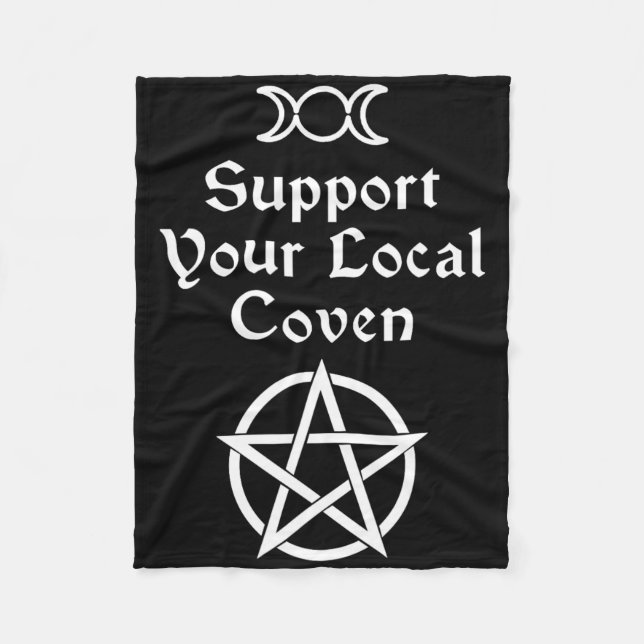 Halloween Hexenkleider Männer Frauen Fleecedecke (Vorderseite)