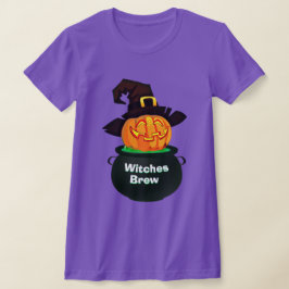 Halloween Hexenkostüm Fun Novelty WITCHES BREW T-Shirt
