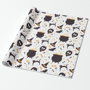 Halloween Hexenkraft Geschenkpapier