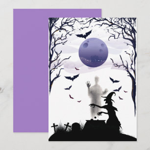 Halloween Hexenkrebstier Karte
