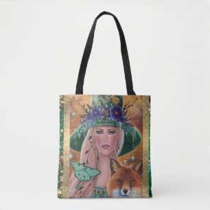 Halloween Hexenkunst von Renee Lavoie Tasche