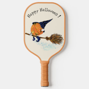 Halloween Hexenkürbis Pickleball Paddel Schläger