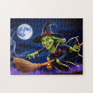 Halloween/Hexenpuzzle