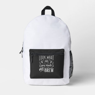Halloween-Hexentrank Lustiges Potion-Design_1 Bedruckter Rucksack