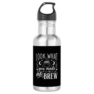 Halloween-Hexentrank Lustiges Zaubertrank-Design_1 Edelstahlflasche