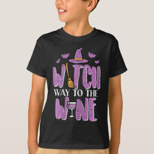 Halloween Hexenweg zur lustigen Pun Costume Party T-Shirt