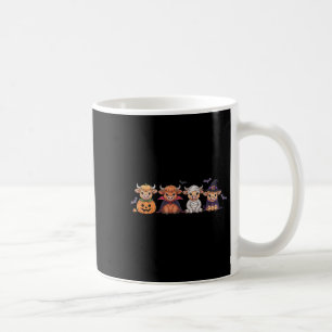 Halloween Highland-Rind Kaffeetasse